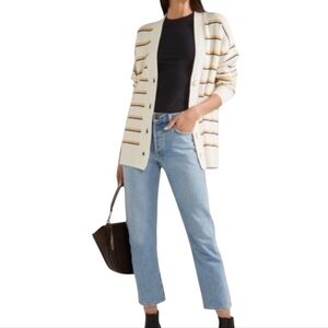 Equipment Femme Elder Wool Cashmere Relaxed Fit Cardigan Women's Small